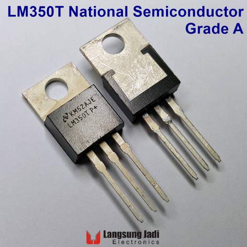 LM350 National Semiconductor, 3A positive voltage regulator (Grade A)